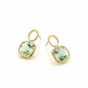 Boucles d’oreilles IZZI Prasiolite