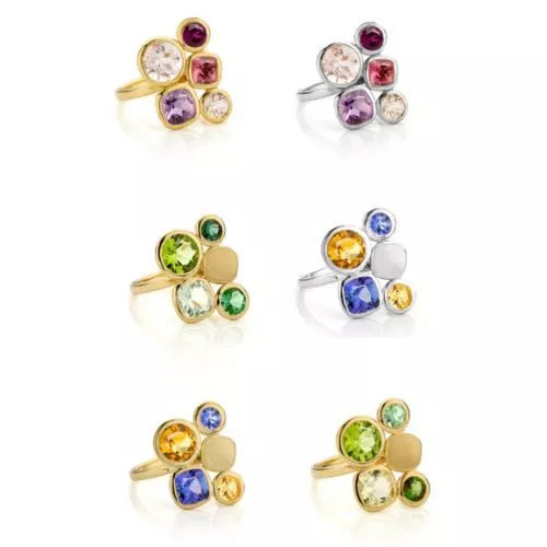 Audrey Huet vous propose de personnaliser vos bijoux en choisissant la couleur de vos pierres