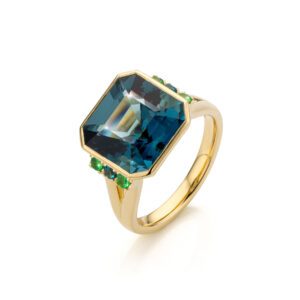 Bague N°5 Topaze Blue London